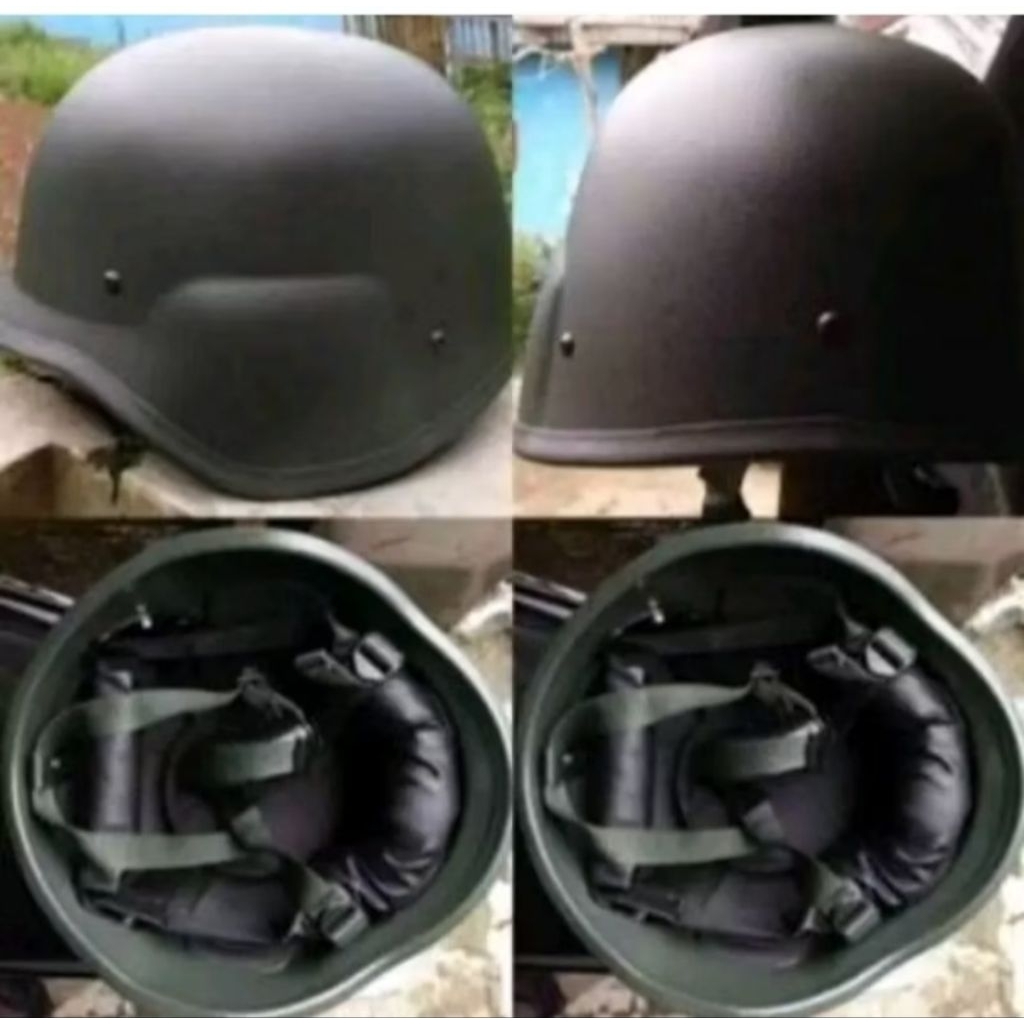 Helm Pendidikan / Latihan TNI 3IN 1 Hijau Army