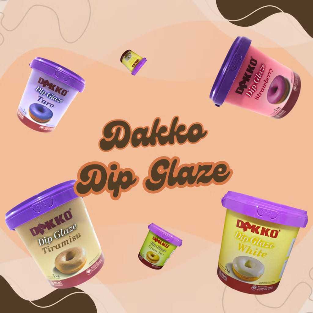 Dakko Dip Glaze 1 kg Aneka Rasa