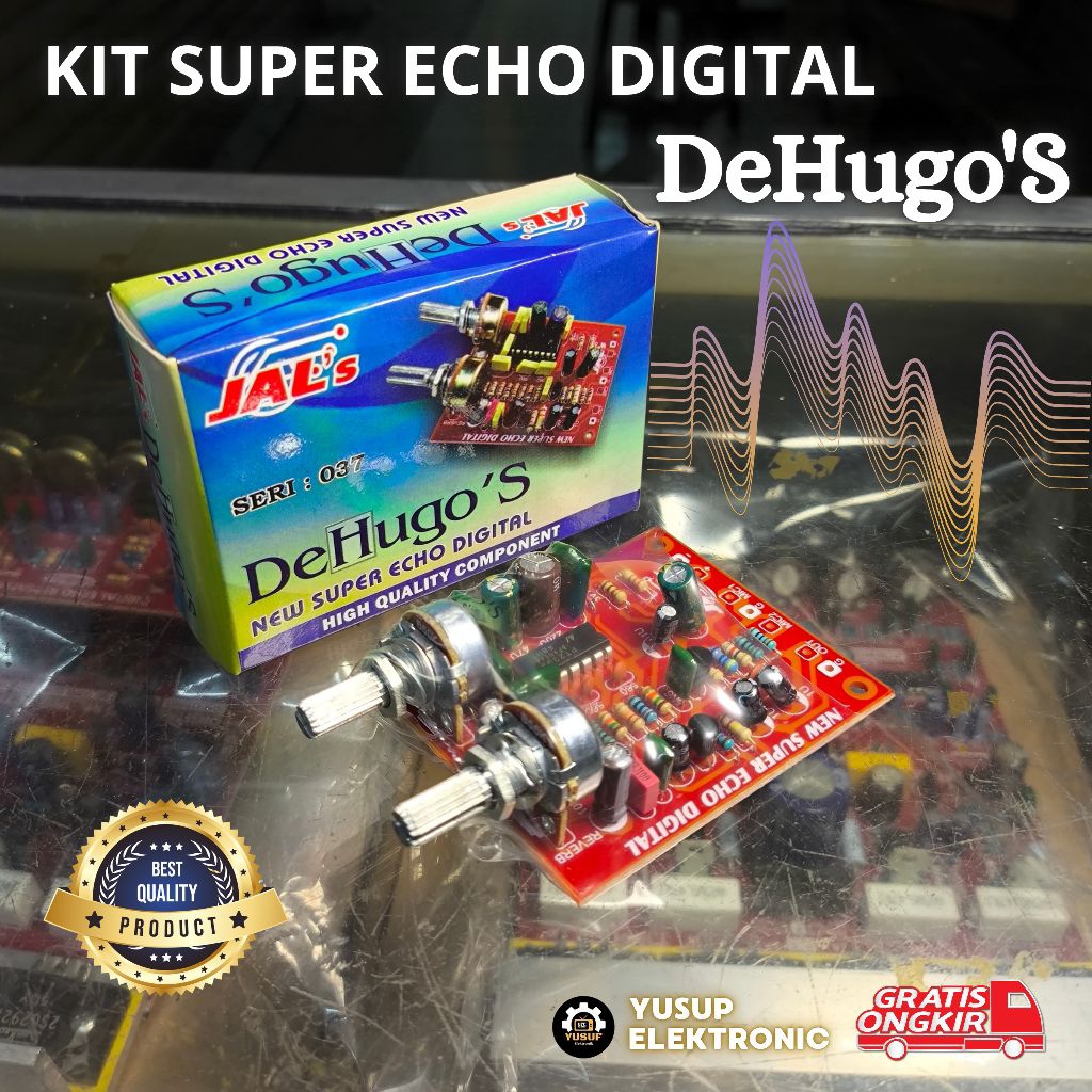 Kit Super Echo Digital DeHugo's Seri 037 KIT ECHO SOUND