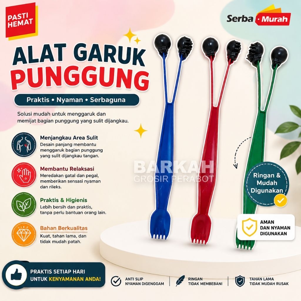 Garuk garukan pijat punggung badan