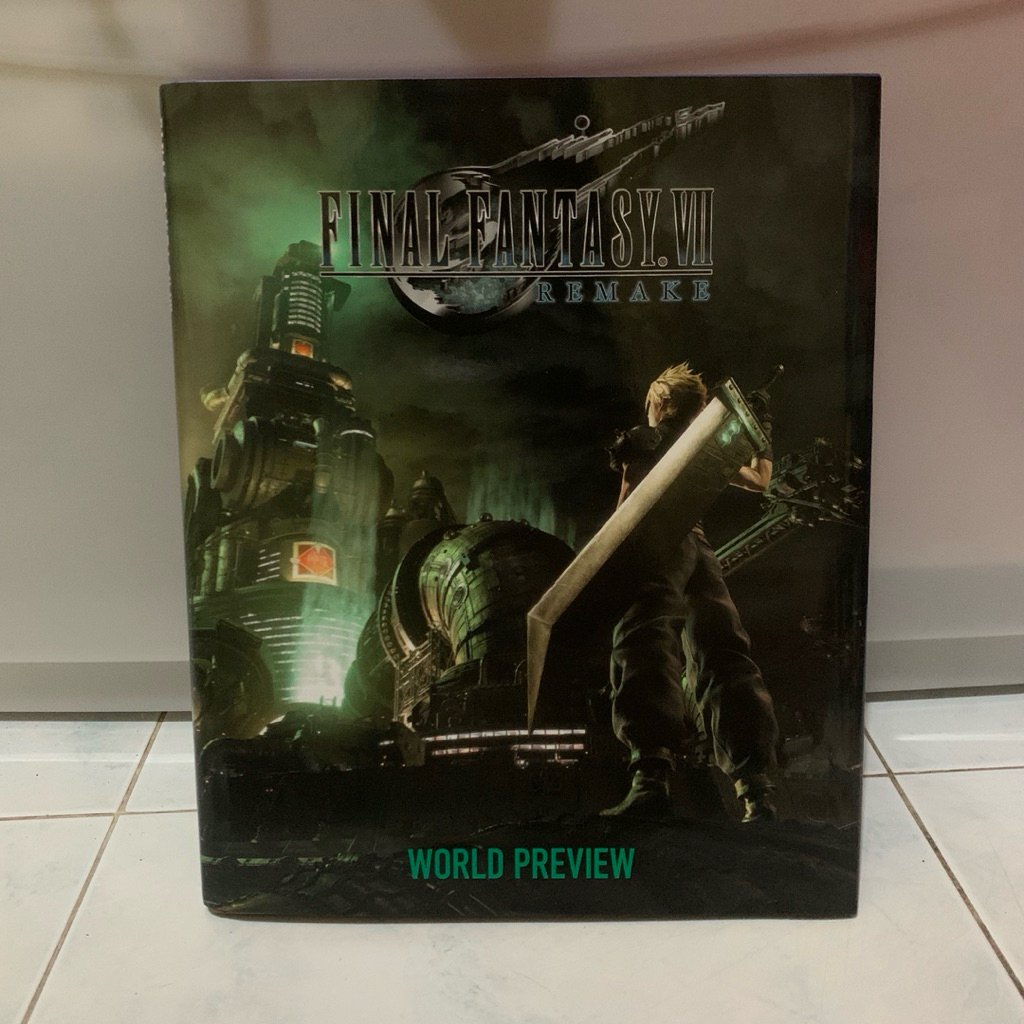 Final Fantasy 7 Remake World Preview / Artbook / Guidebook (second/preloved/bekas)