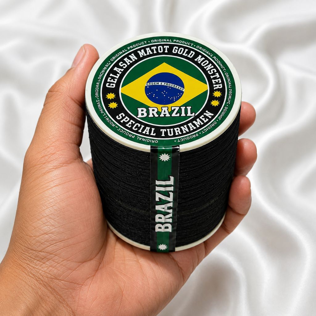 GELASAN sepecial turnament Tajam dan kuat BRAZIL GOLD MONSTER 1600 yard-020 Gelasan super tajam
