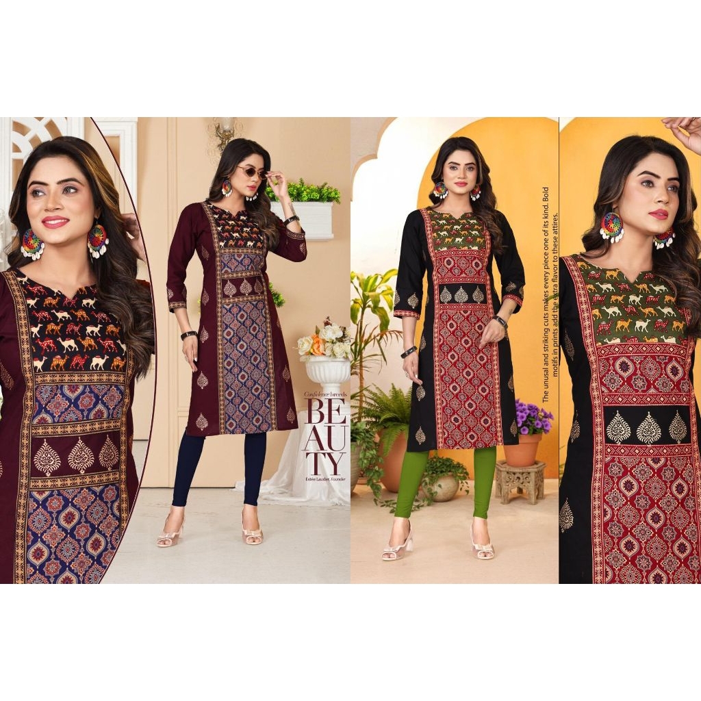 NEW! BAJU ATASAN WANITA INDIA/ KURTI SINGLE INDIA