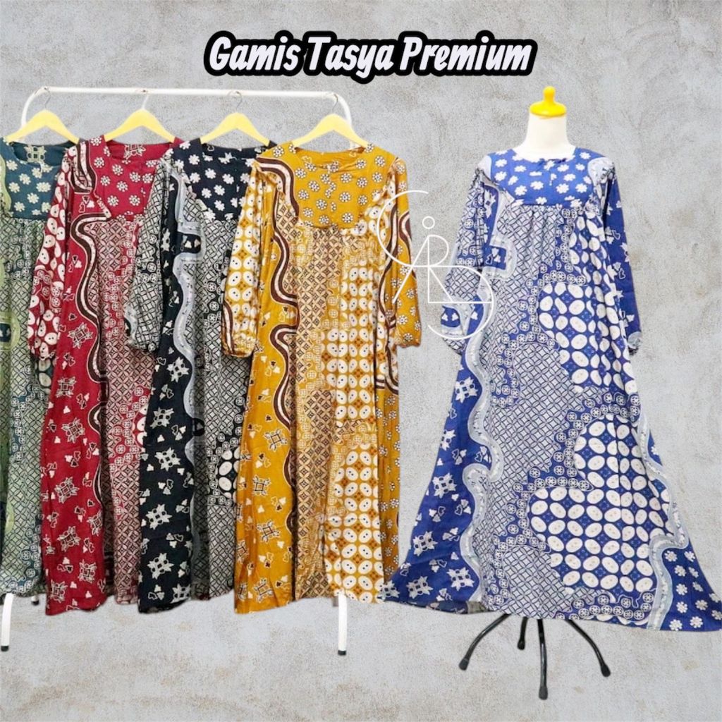 Gamis Twill Rayon Super Adem Gamis Rayon Twill Jumbo Motif Batik