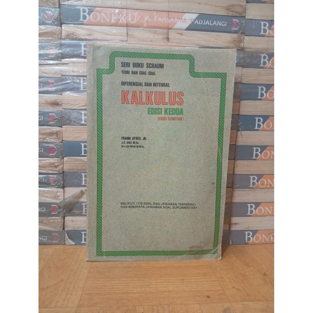 BUKU ORIGINAL - SERI BUKU SCHAUM TEORI DAN SOAL SOAL KALKULUS