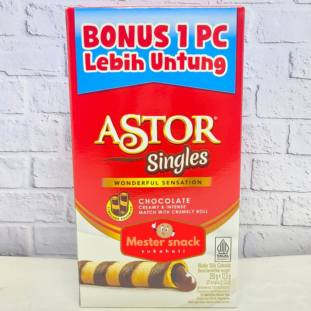 Astor Singles | Biskuit Astor | Astor Coklat