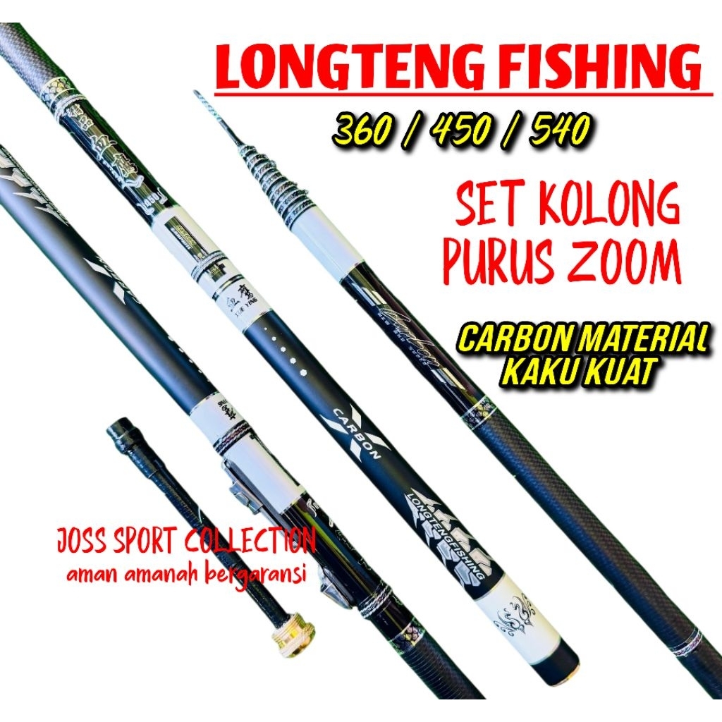 TEGEK KOLONG LONGTENG 360 450 540 630 TEGEK KAKU KUAT RINGAN