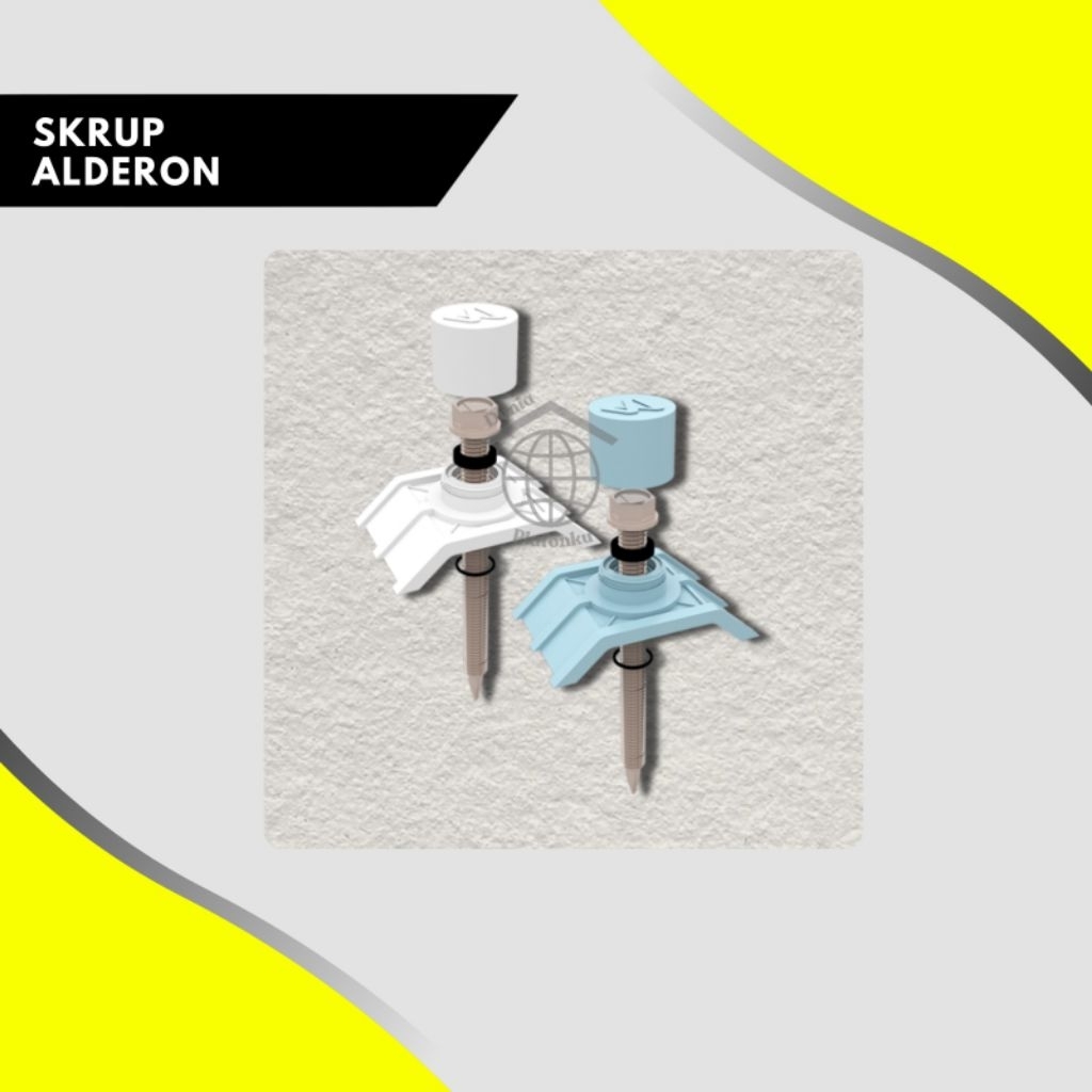 Sekrup Alderon / Skrup Alderon / Baut Alderon / Roofseal Alderon Double Layer