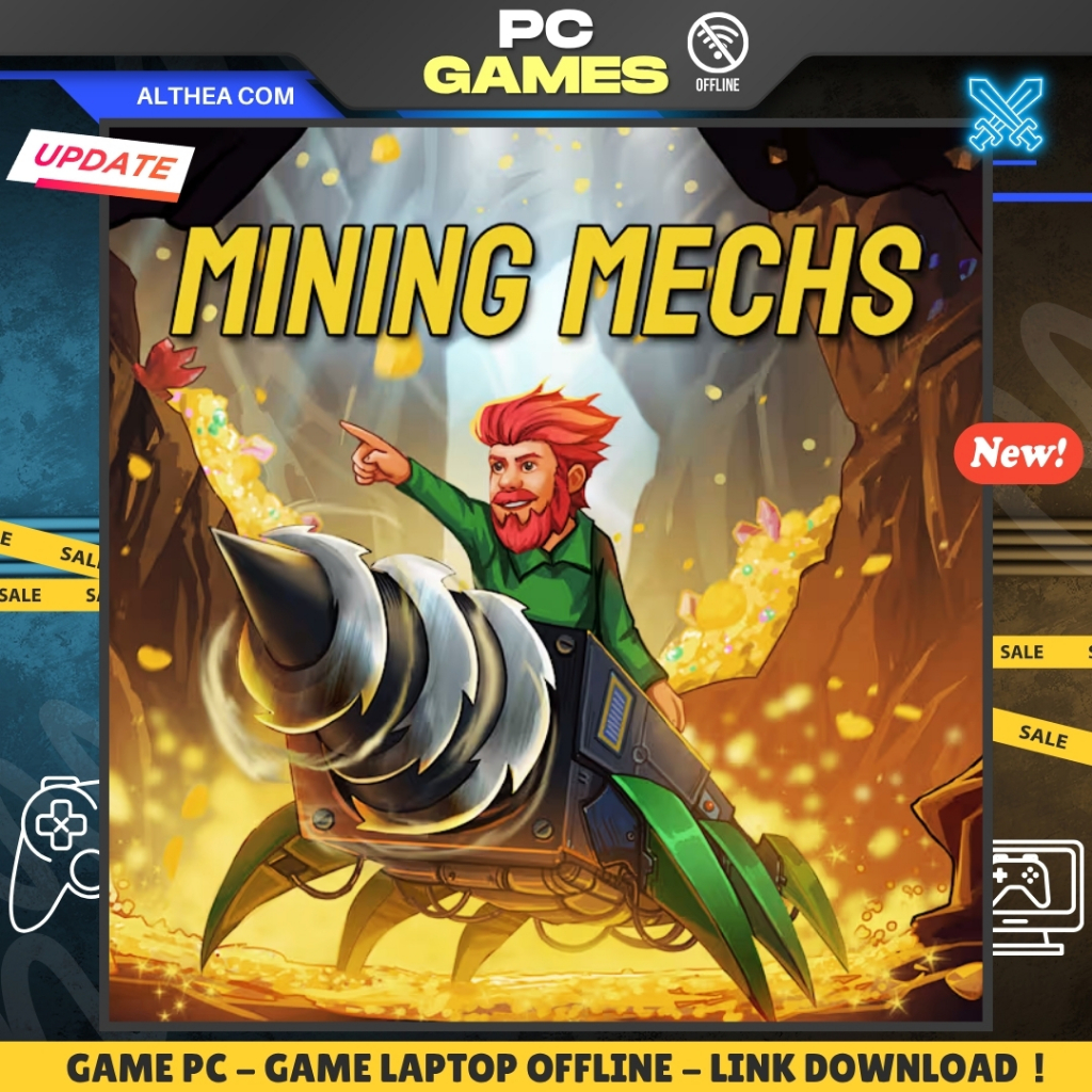 MINING MECHS - GAME PC / LAPTOP - OFFLINE - ALTHEA COM