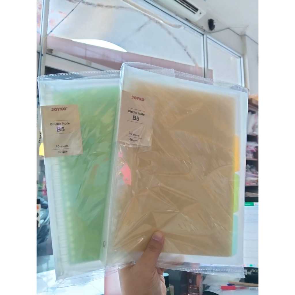 JOYKO BINDER NOTE A5 JOYKO BINDER NOTE B5 BINDER NOTE JOYKO BINDER NOTE KULIAH BINDER NOTE AESTHETIC