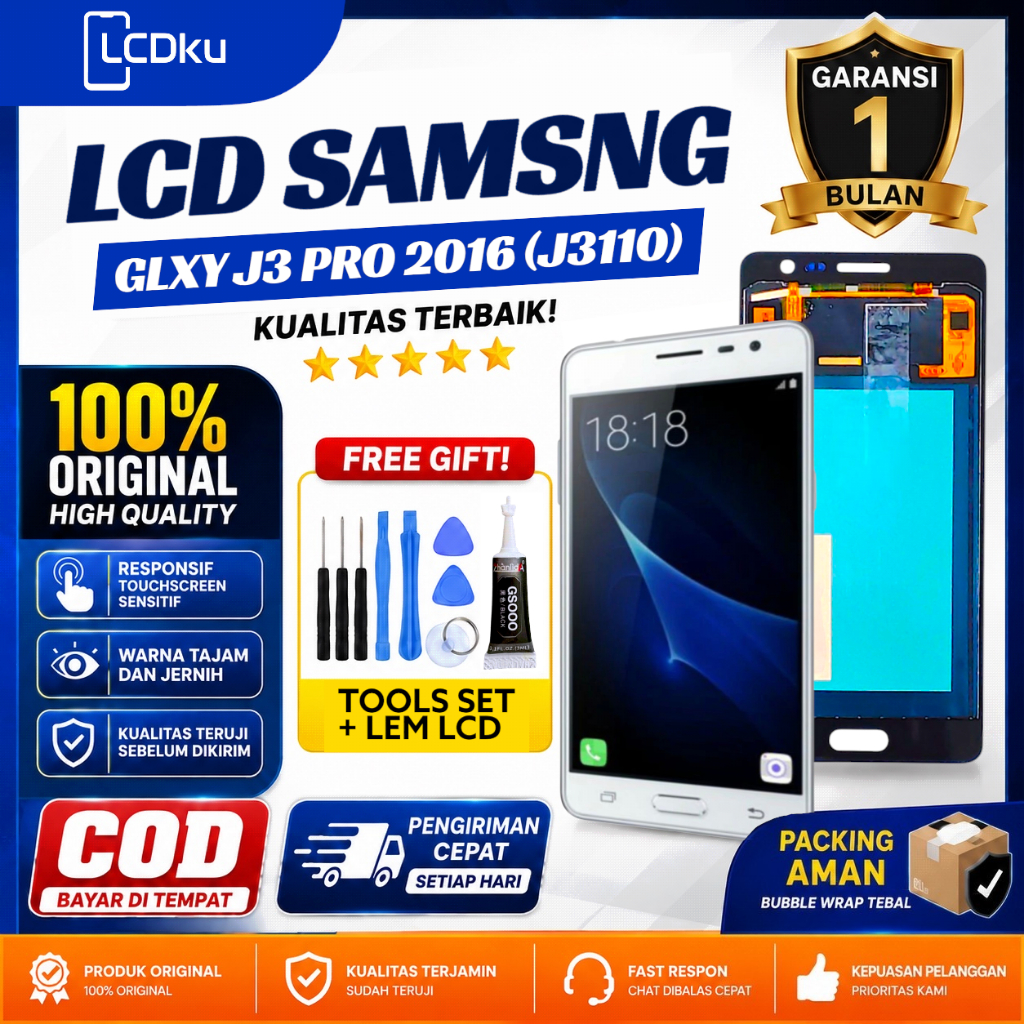 LCD SAMSUNG J3110 (GALAXY J3 PRO 2016)