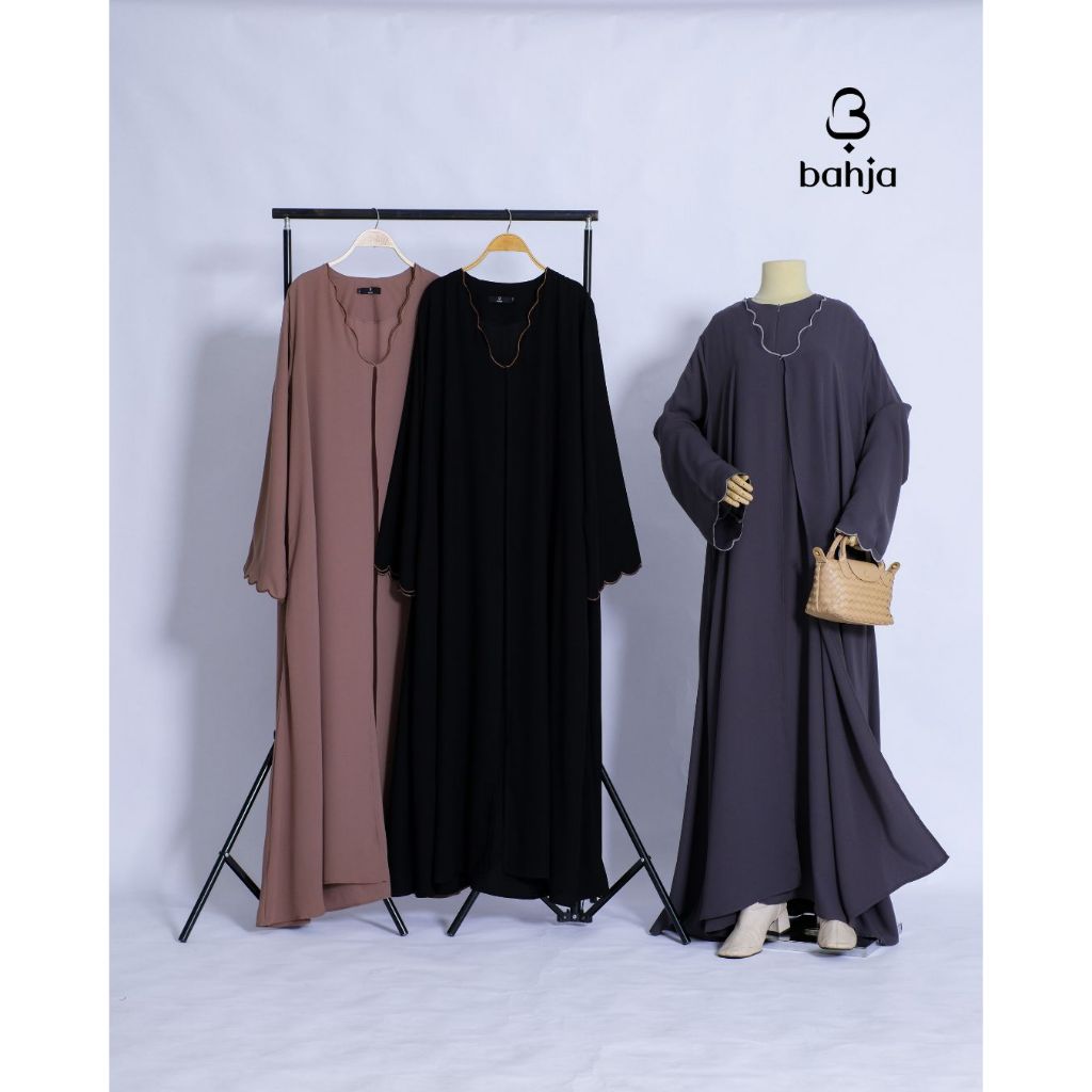 Bahja Syari - Lavia Abaya outer  (Outer) - Muslimah Daily