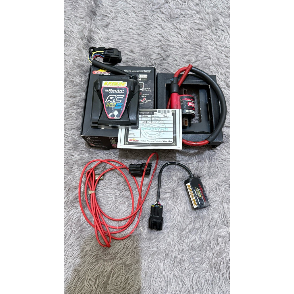 ecu aracer mini5 vespa matic