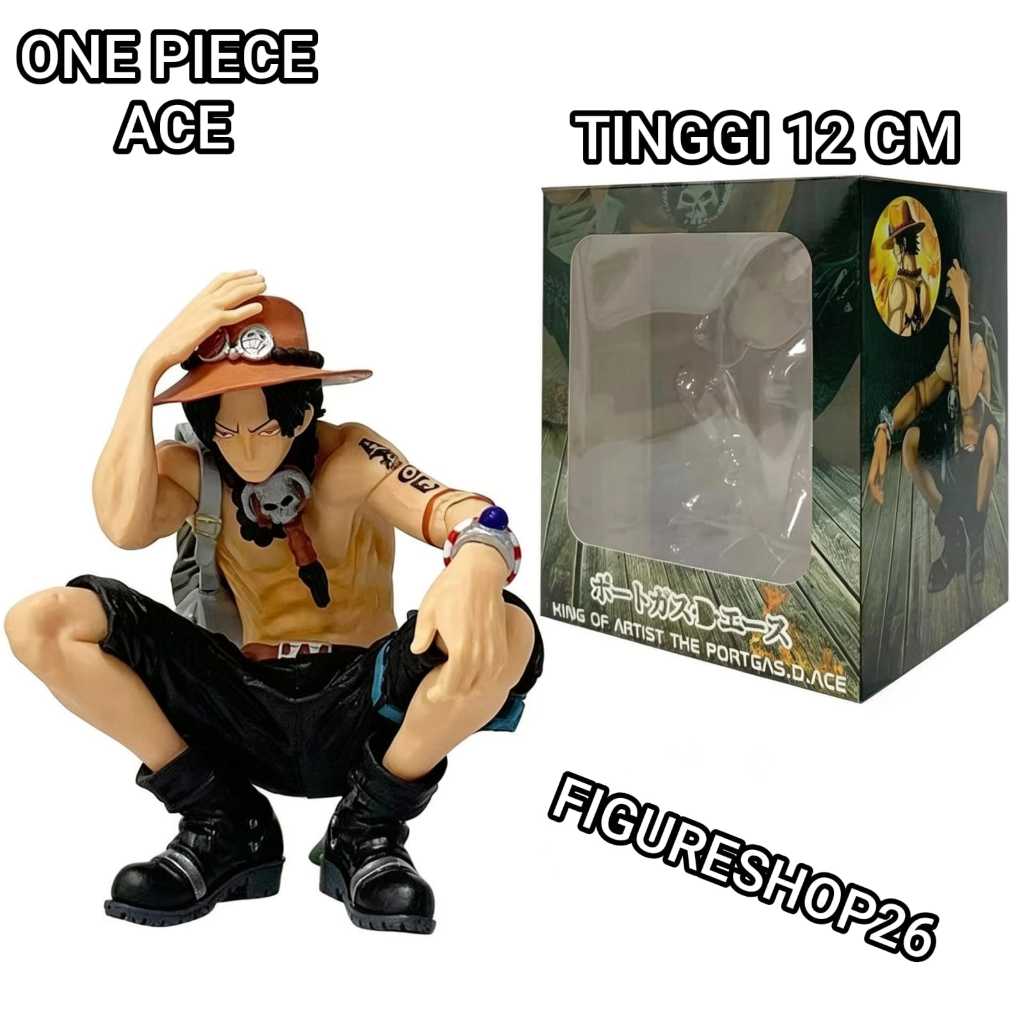 [ FIGURE ACE ] Pajangan action figure anime one piece ace