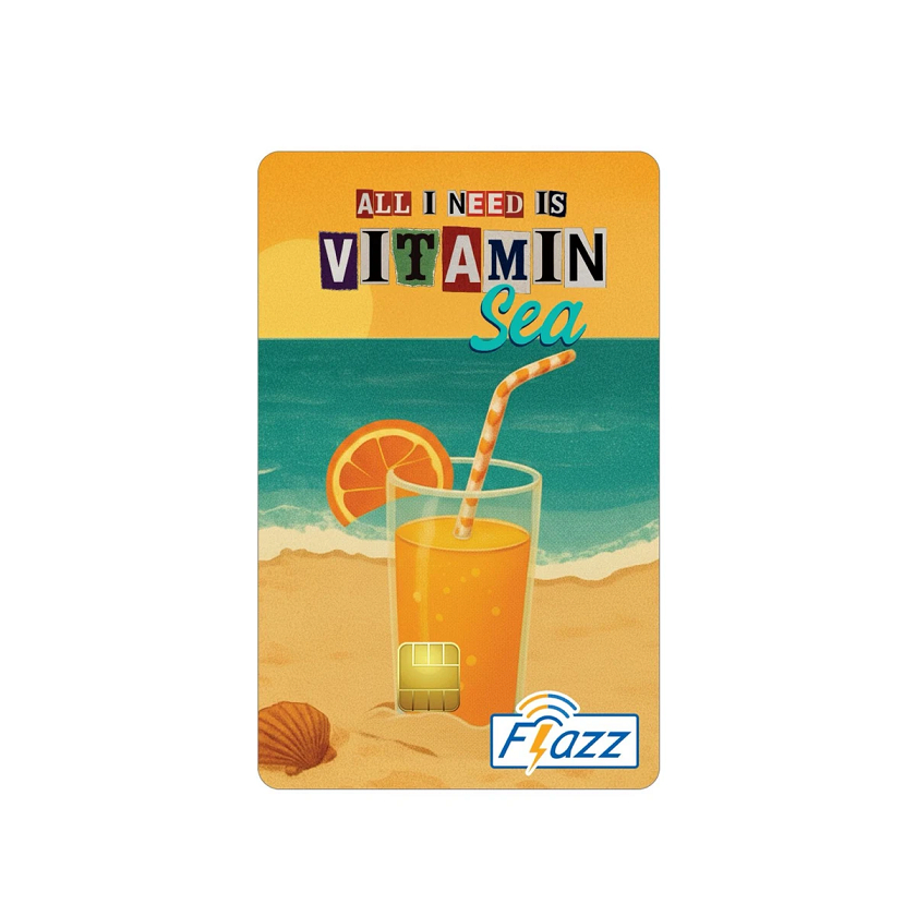 Kartu Flazz BCA Edisi Vitamin Sea | BCA Kartu Flazz Limited Edition