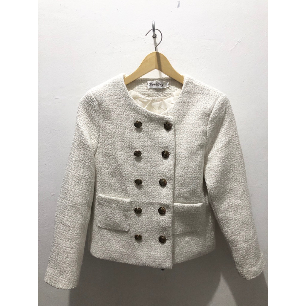 Tweed blazer ala CELINE