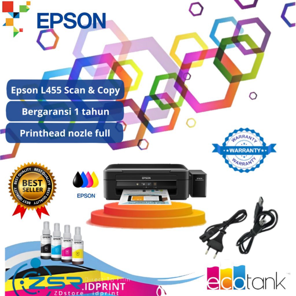 Printer Epson L455 Scan & Copy