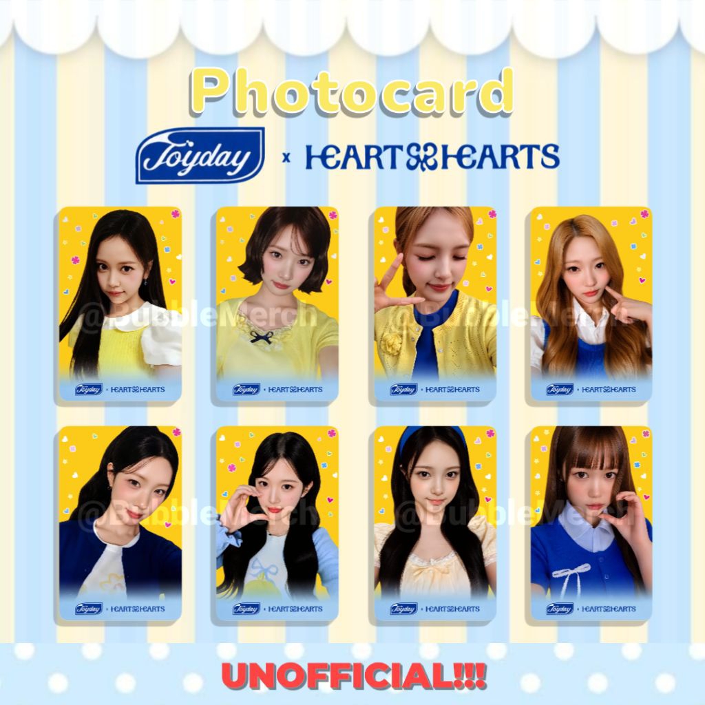 PC H2H x JOYDAY-HEARTS2HEARTS X JOYDAY UNOFFICIAL - HARAP BACA DESKRIPSI