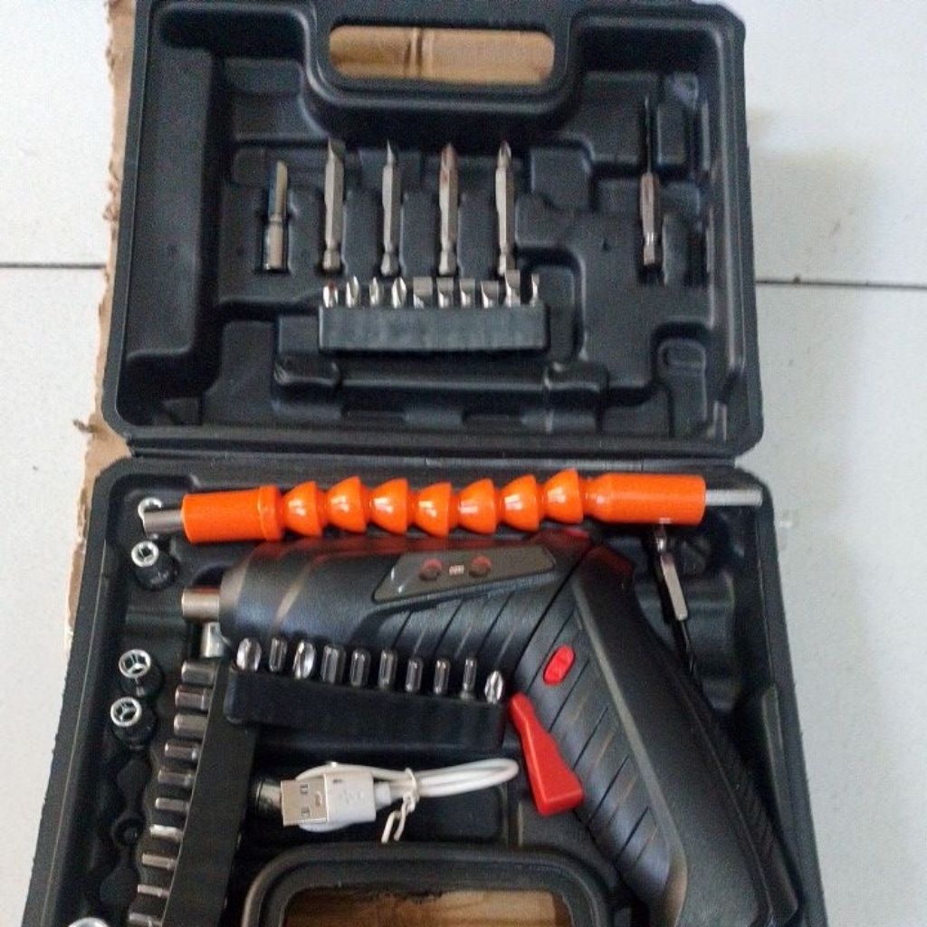 alat bor kit lengkap new