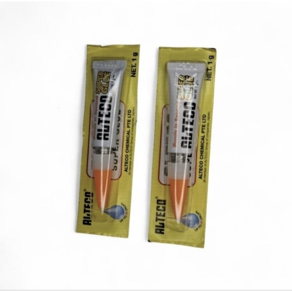Lem Super Glue Alteco 3 Gram - Rekat Kuat, Aman, Praktis