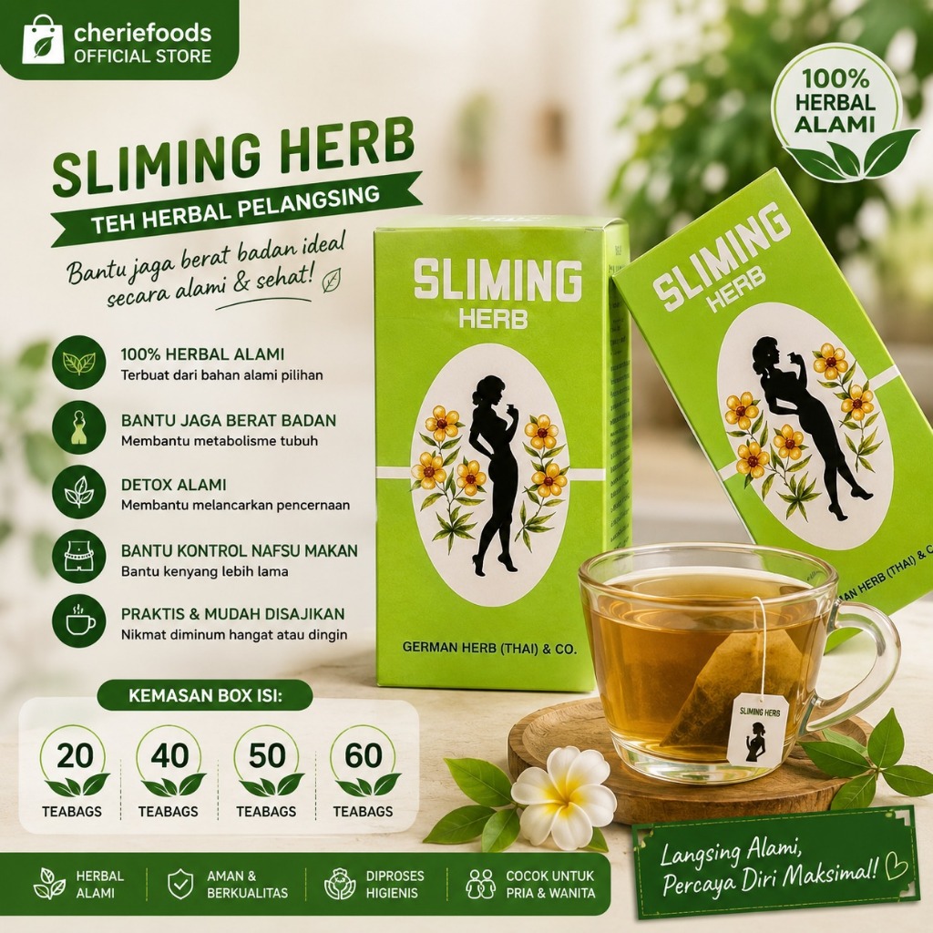 Slimming Tea Teh Herbal Pelangsing / Slimming Herb Tea