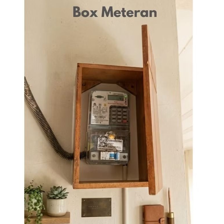 Box/Cover Meteran Listrik Minimalis KWH Meter/Pascabayar