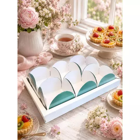 Dus Cake Packaging Box Hampres Kotak Pie Buah Isi 6 C Box Cake Pie 6 White Kotak Packaging Pie Hampe