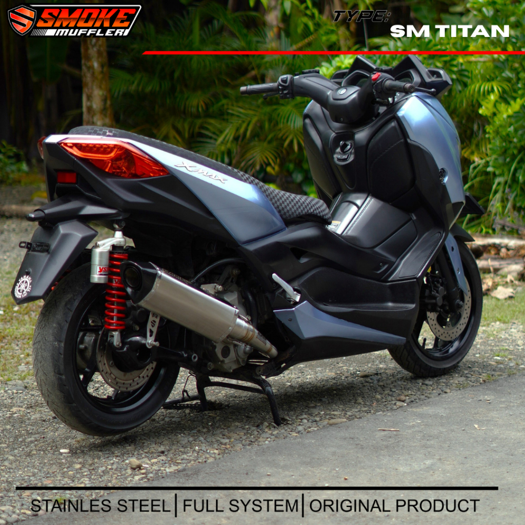 Knalpot XMAX - Knalpot XMAX Connected - Knalpot XMAX 250 - Knalpot Yamaha XMAX 250 Smoke Muffler