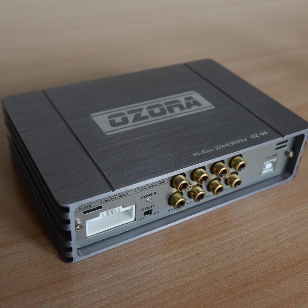 500 DSP Digital Sound Processor 6 Channel Processor Ozora OZ-06+Tuning