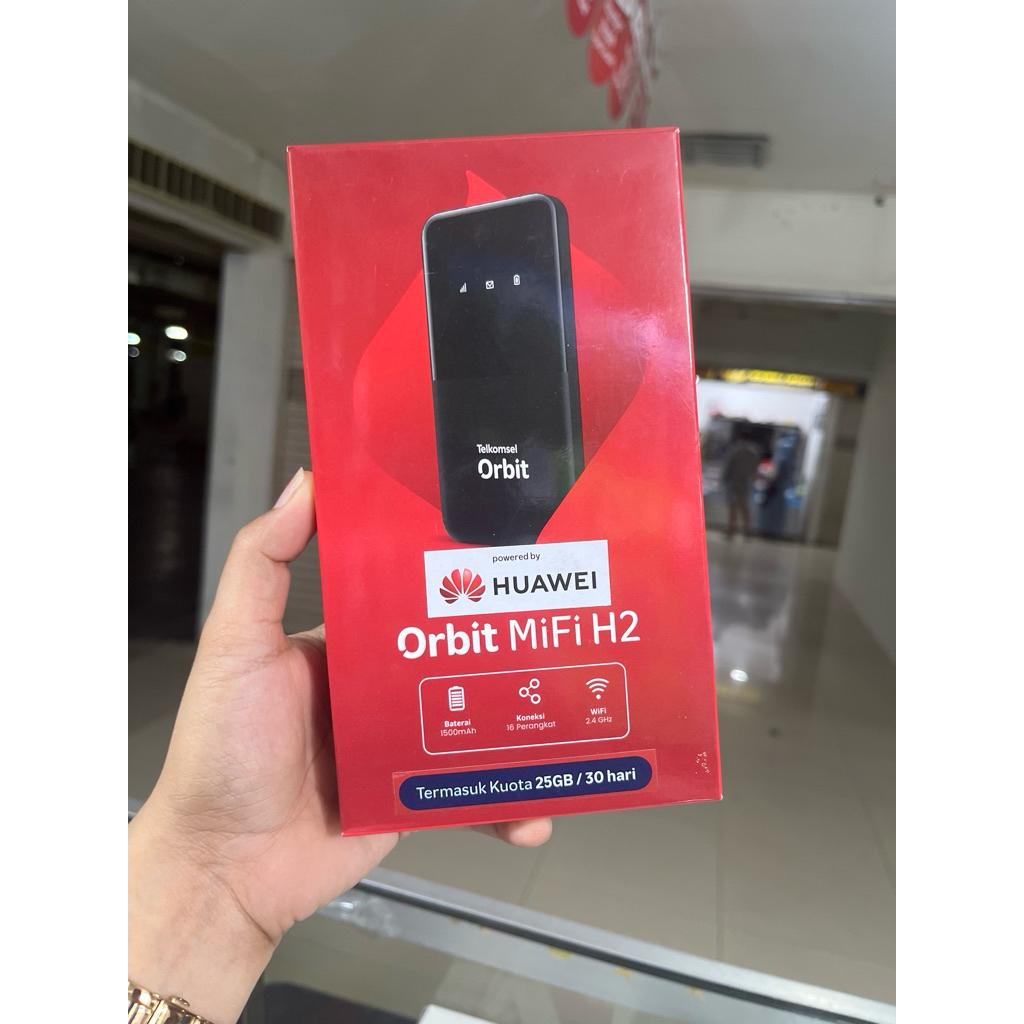Modem Huawei Orbit Mifi H2 mifi router modem wifi 4G LTE free Tsel 25GB