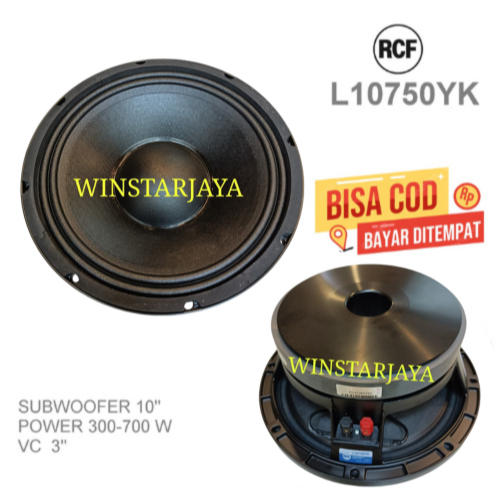 Komponen L10750YK Speaker Component rcf L10 750 YK 10''