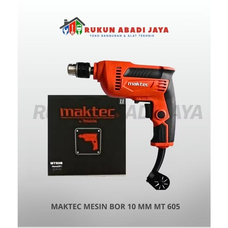 Maktec Mesin Bor 10mm MT 605