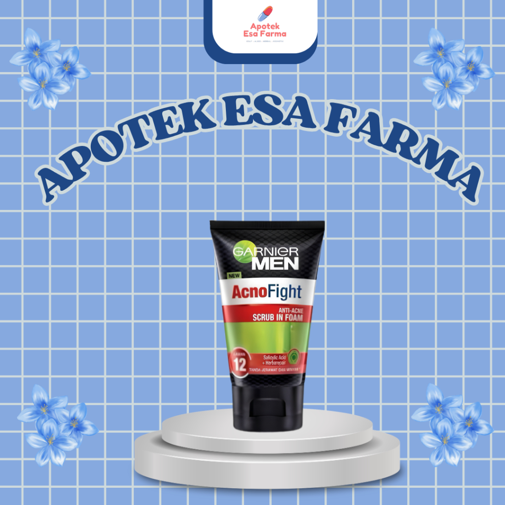GARNIER MEN ACNO FIGHT SCRUB 50ML