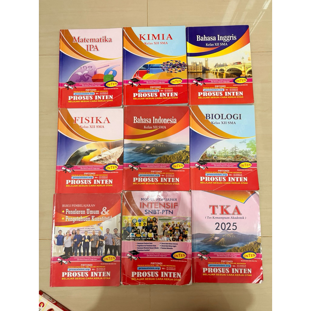 buku second inten UTBK/TKA/IPS