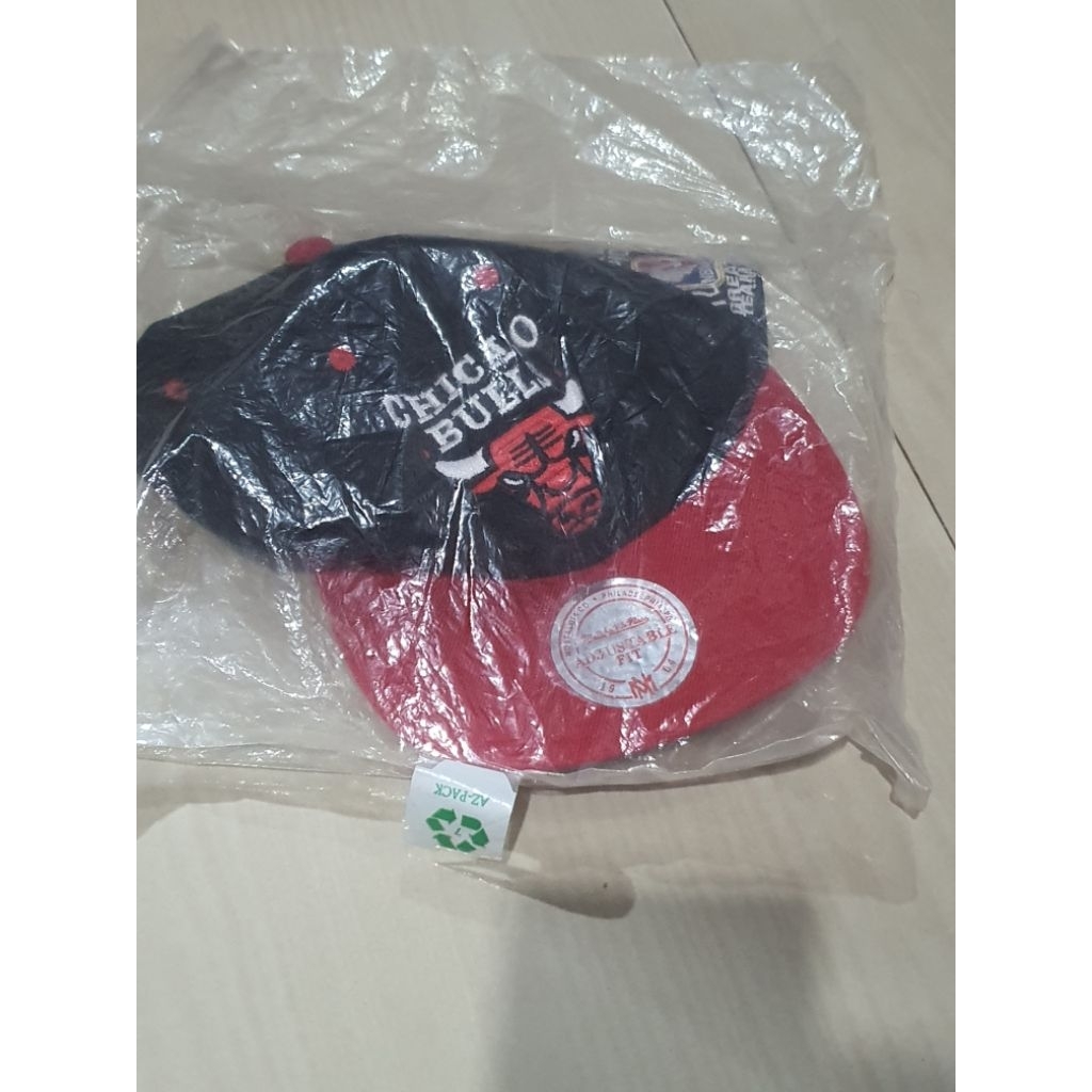 Vintage Chicago Bulls/ Topi Snapback Mitchell & Ness Chicago Bulls NBA