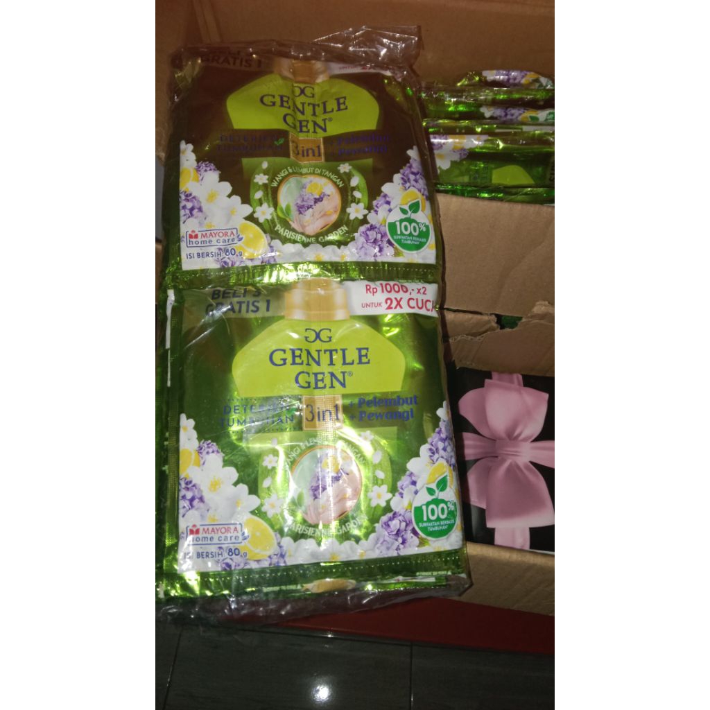 sabun cuci baju gentle gen