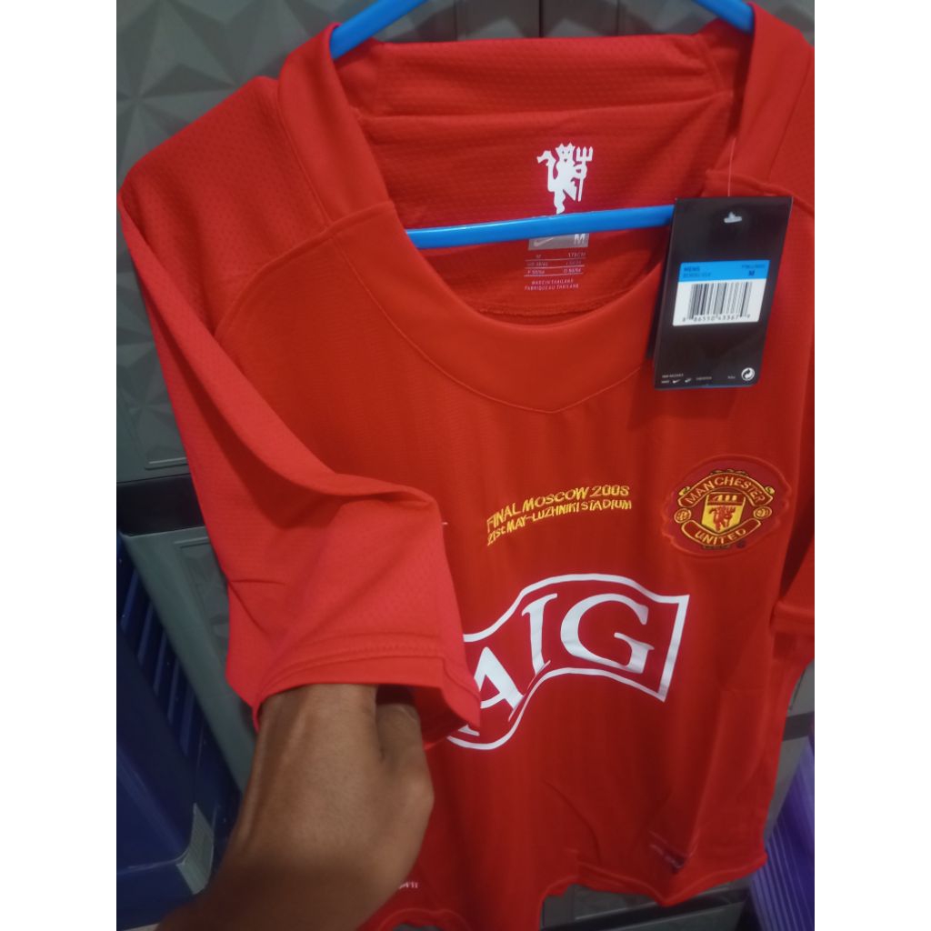 ( BNWT ) JERSEY RETRO MANCHESTER UNITED 2007/2008