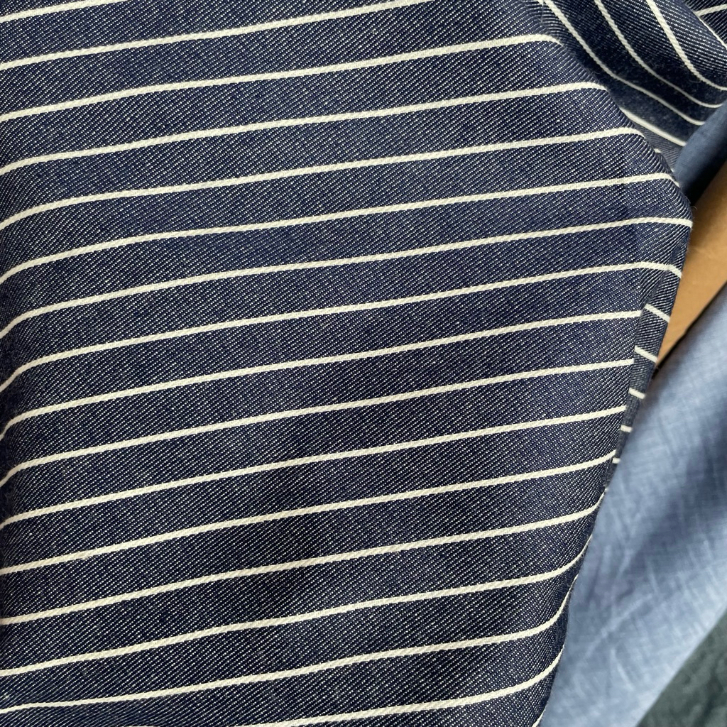 kain denim 10 oz stripe/kain jeans salur10 oz