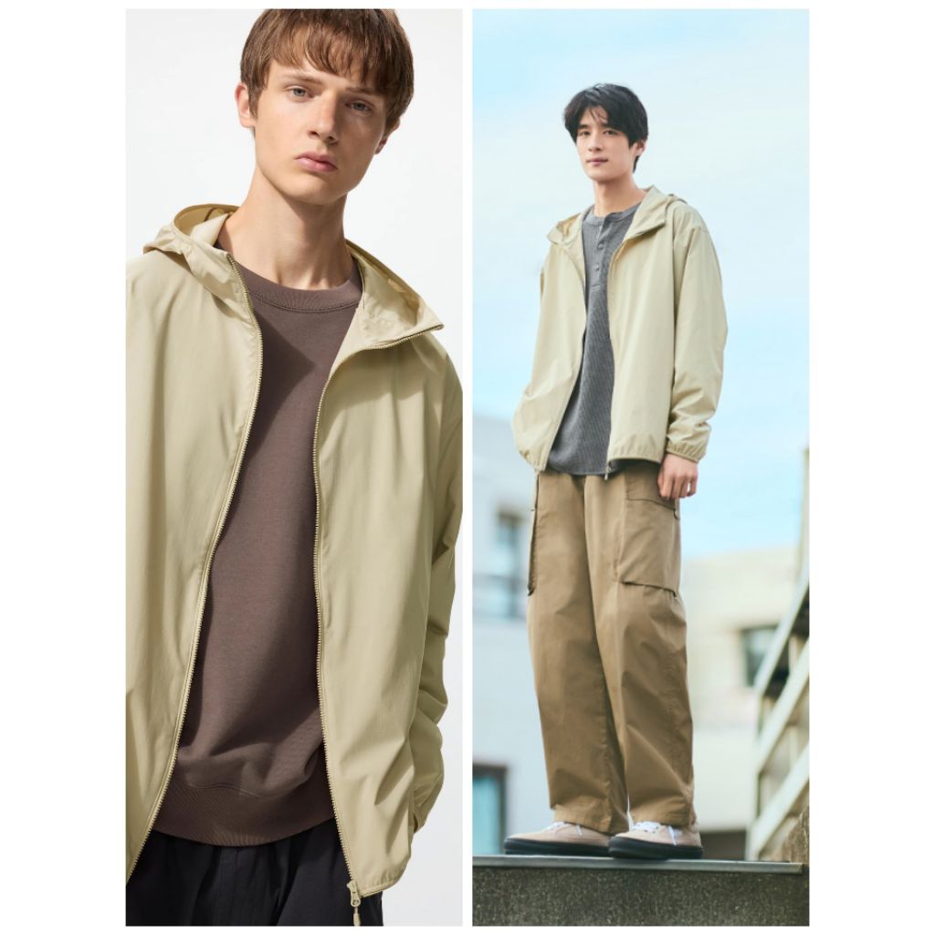 UNIQLO Pocketable UV Protection Parka (Water-Repellent NANODESIGN)
