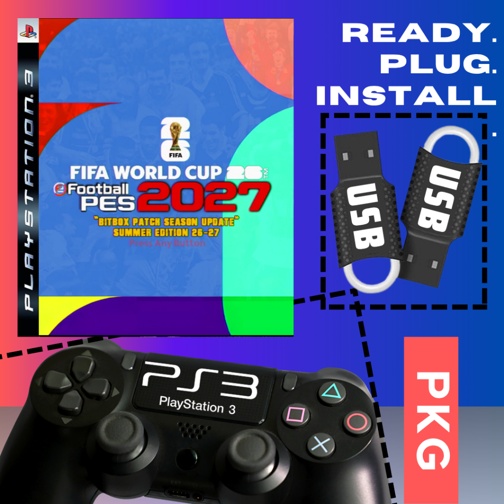 PES 2027 Bitbox Patch Game Untuk PS3 Cfw Dan HEN