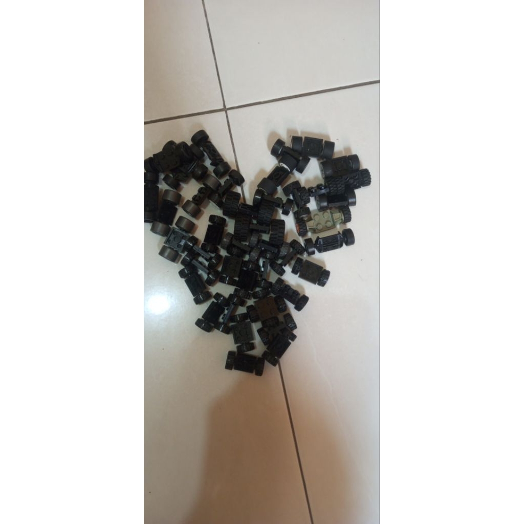 Part Roda Bricks Lego Kw Ban Mobil Murah