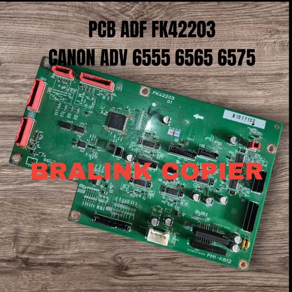 PCB ADF CANON IRA 6575 6565 6275 6265 6255 ORIGINAL
