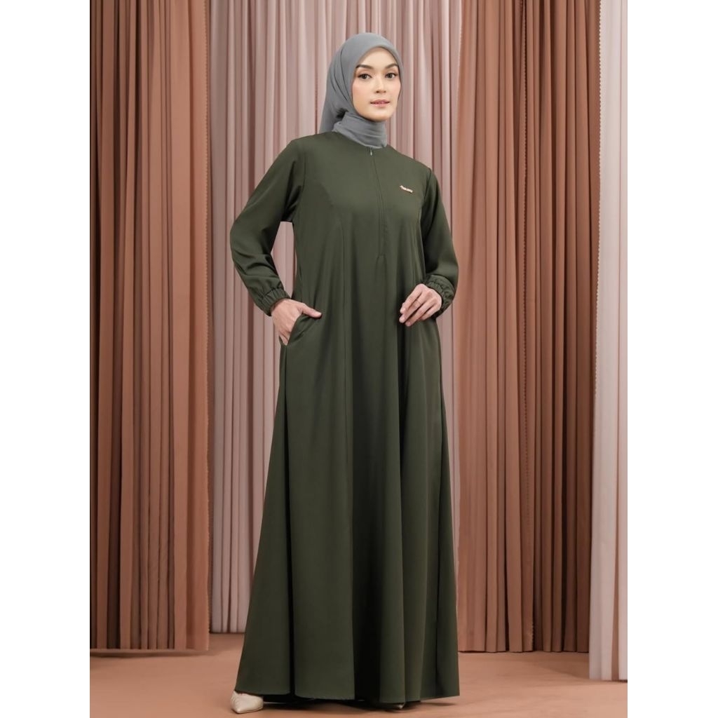 Fisura Basic Dress Gamis Devara Soft Matte Fabric