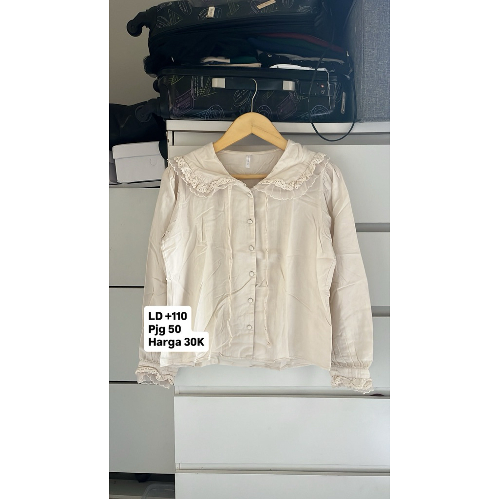 Atasan Bawahan Jaket Wanita | Corduroy Denim Linen
