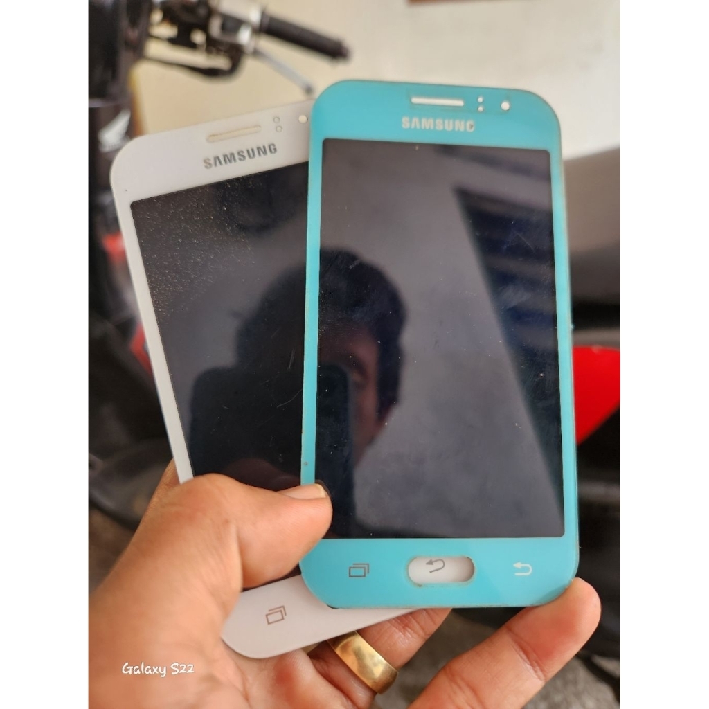lcd tc samsung j1 ace ori copotan normal