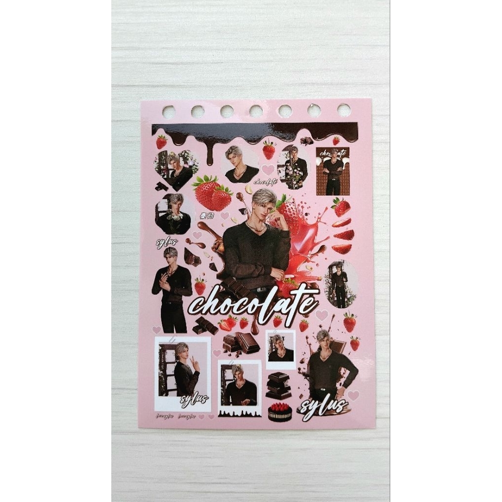 Sticker Sylus Love and Deepspace / Sylus Love and Deepspace/ Sticker Sylus chocolate