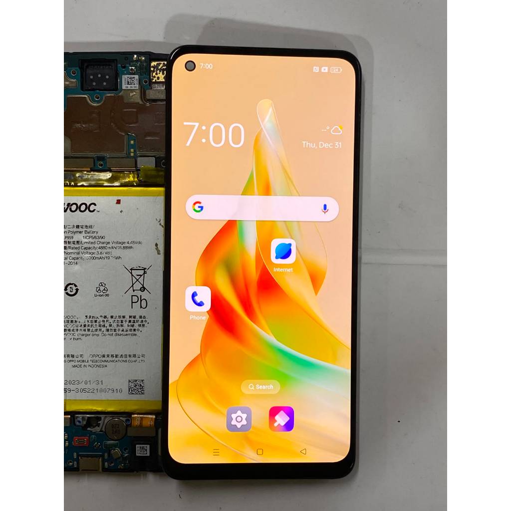 LCD OPPO RENO 8T 4G ORIGINAL COPOTAN NORMAL TESTED