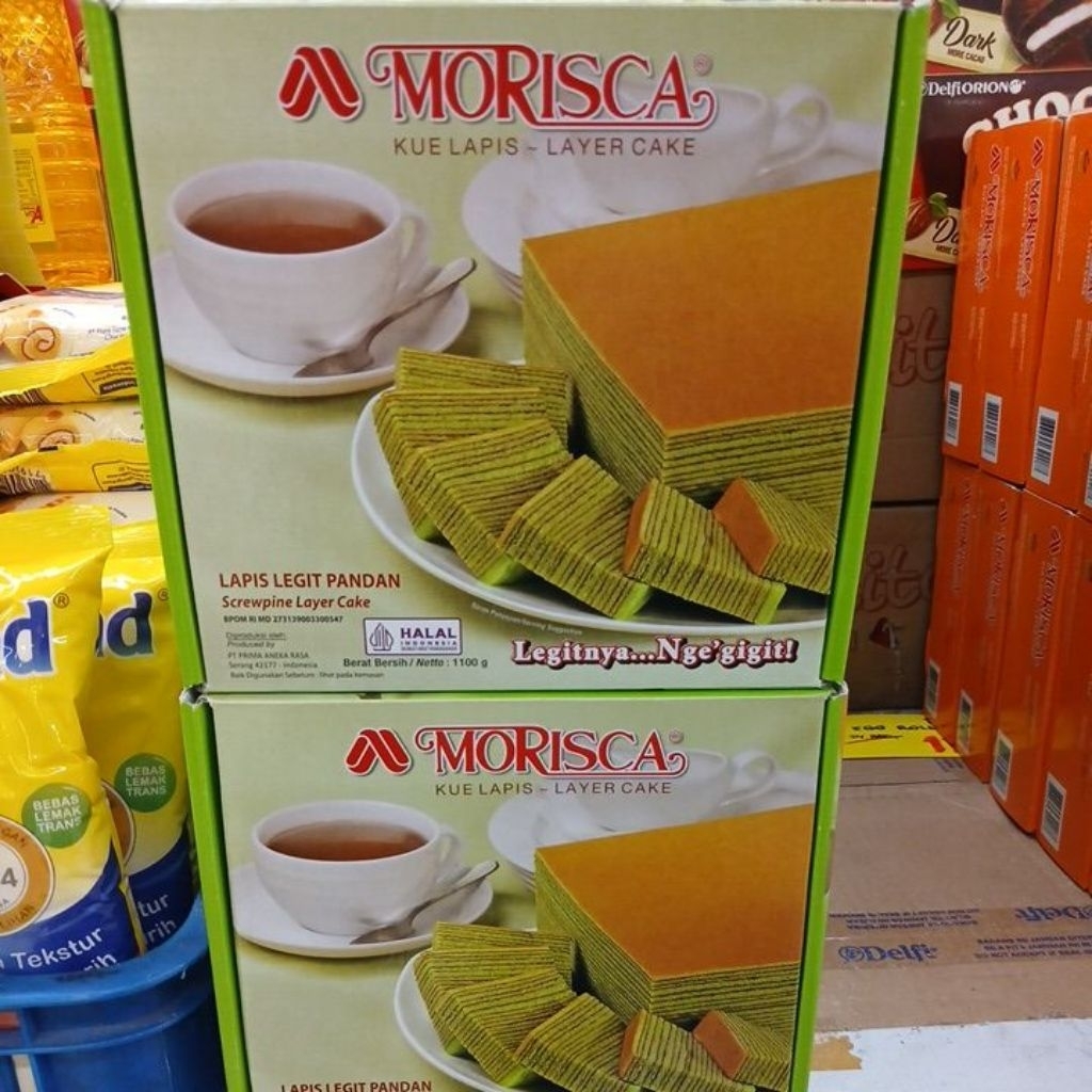 Morisca Lapis Legit Pandan Instant Only