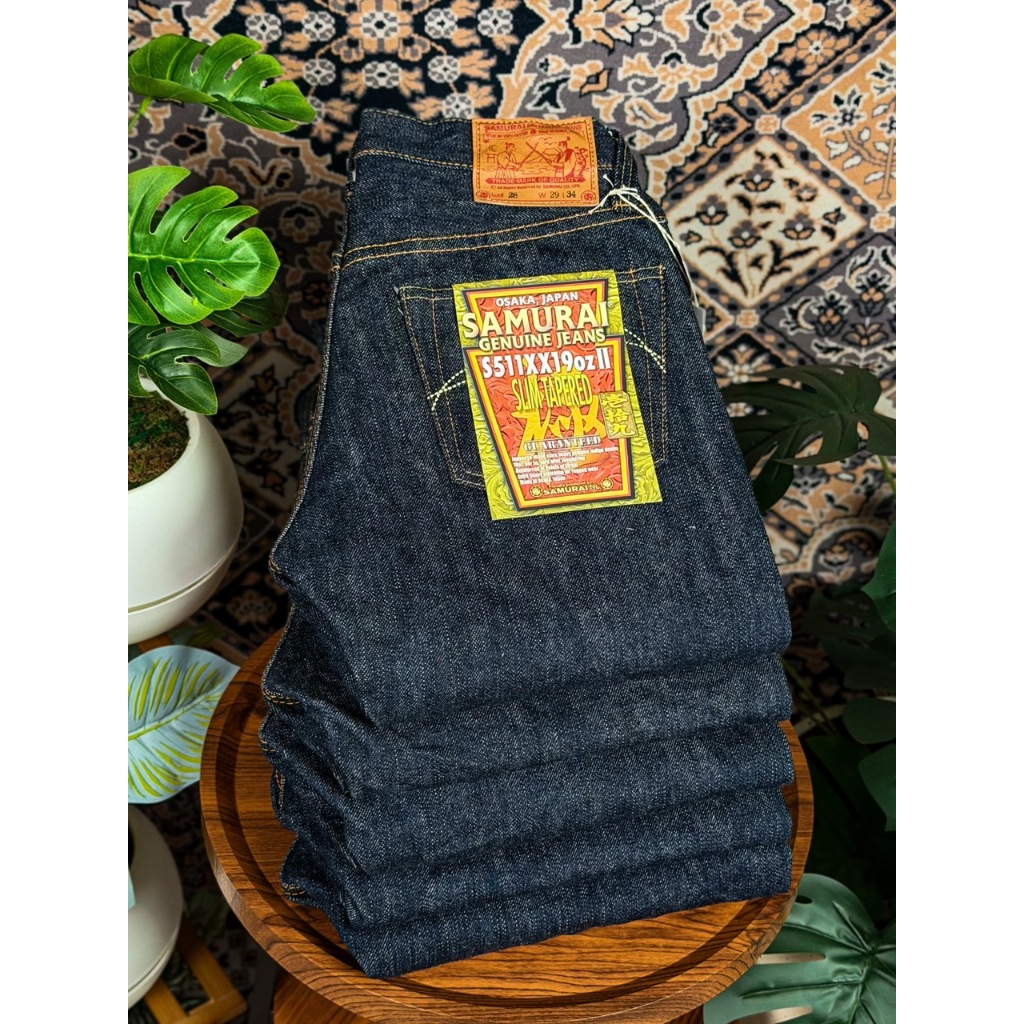 S511XX19oz-PA "Kiwami" 19oz Slim Tapered Fit