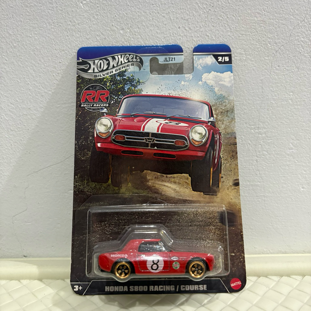 Hot Wheels Silver Series Honda S800 Racing / Course RR Rally Racers